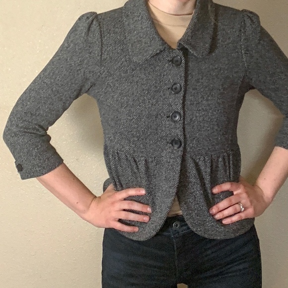 Tweed collared jacket - Picture 3 of 3